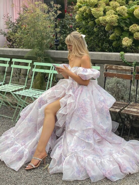 Selkie Dresses & Skirts - Selkie "The Ribbon Dancer in Bloom" Gown